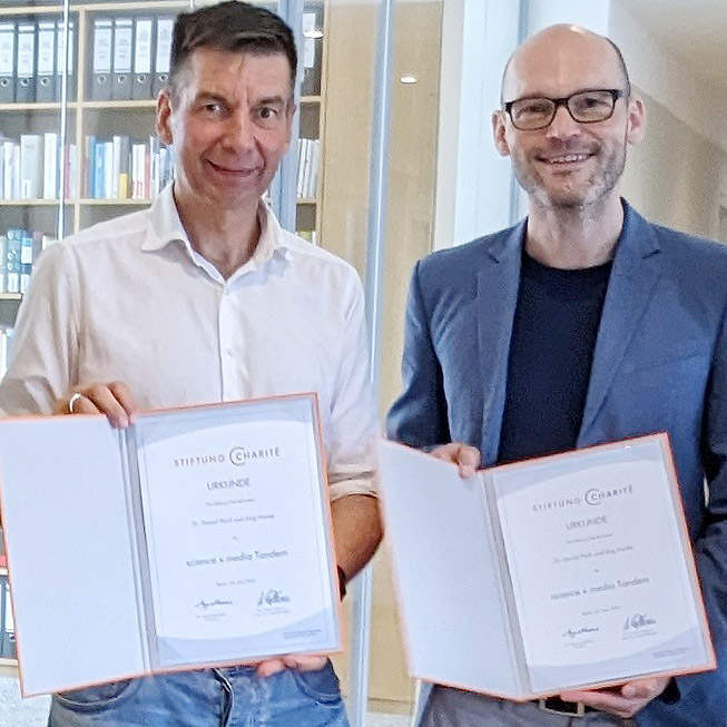 Gemeinsam mit Dr. Daniel Pach